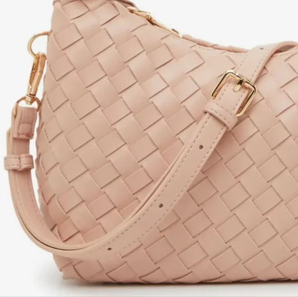 CROWN VINTAGE Woven Handbag/Crossbody NWT - Picture 5 of 9